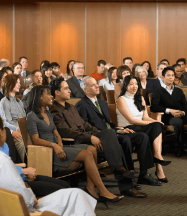 public speaking audience